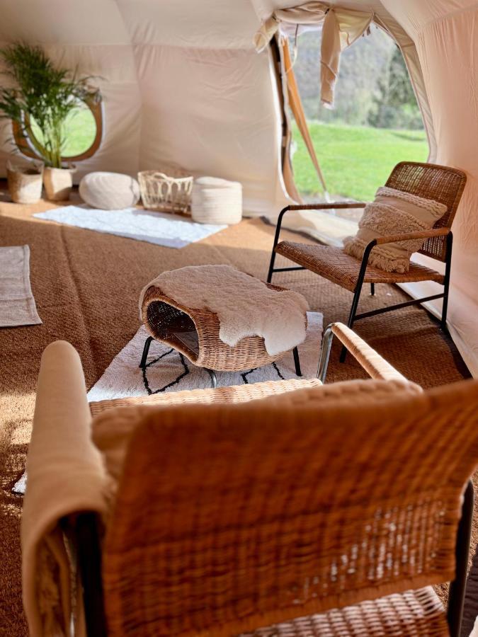 Hotel Glamping Gozdna Jasa Bovec Esterno foto
