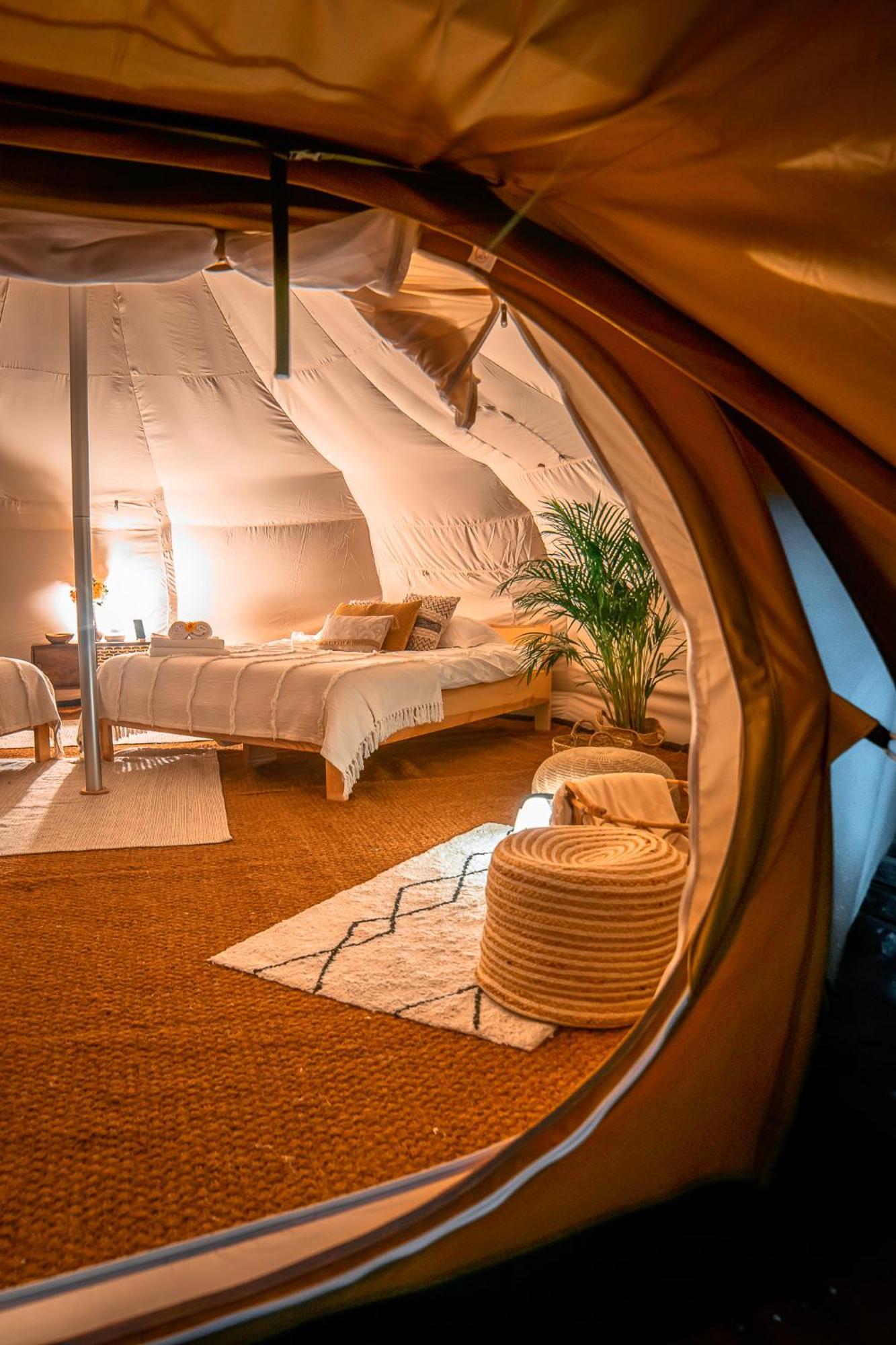 Hotel Glamping Gozdna Jasa Bovec Esterno foto