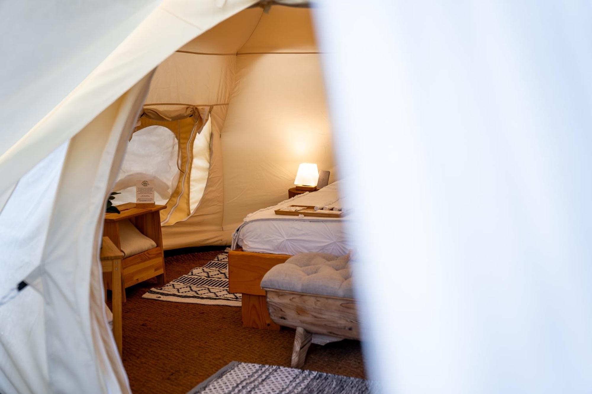 Hotel Glamping Gozdna Jasa Bovec Esterno foto