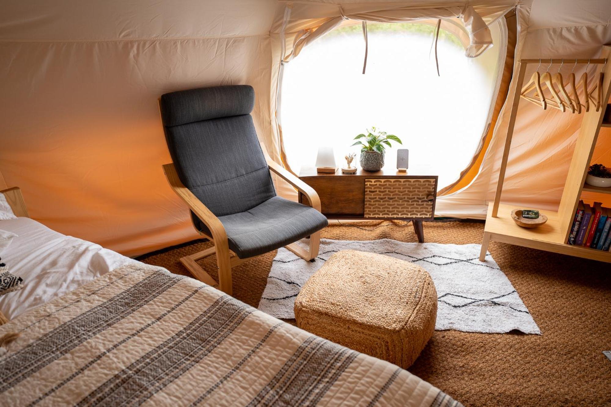 Hotel Glamping Gozdna Jasa Bovec Esterno foto
